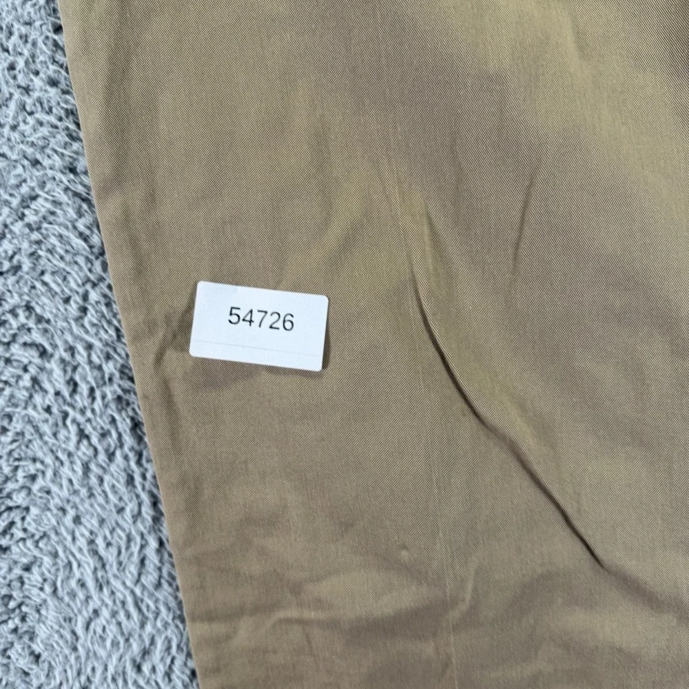 Dockers Smart 360 Flex Pant Mens 36x33 Beige Cotton Khakis Straight Classic Fit